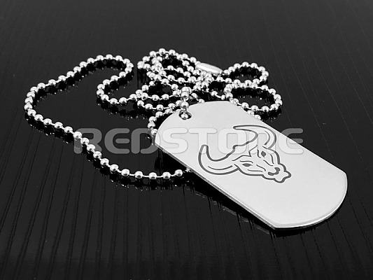 Vojenská známka s býkom